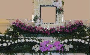 上品な、生花祭壇です。｜「龍美堂」　（新潟県上越市の花キューピット加盟店 花屋）のブログ